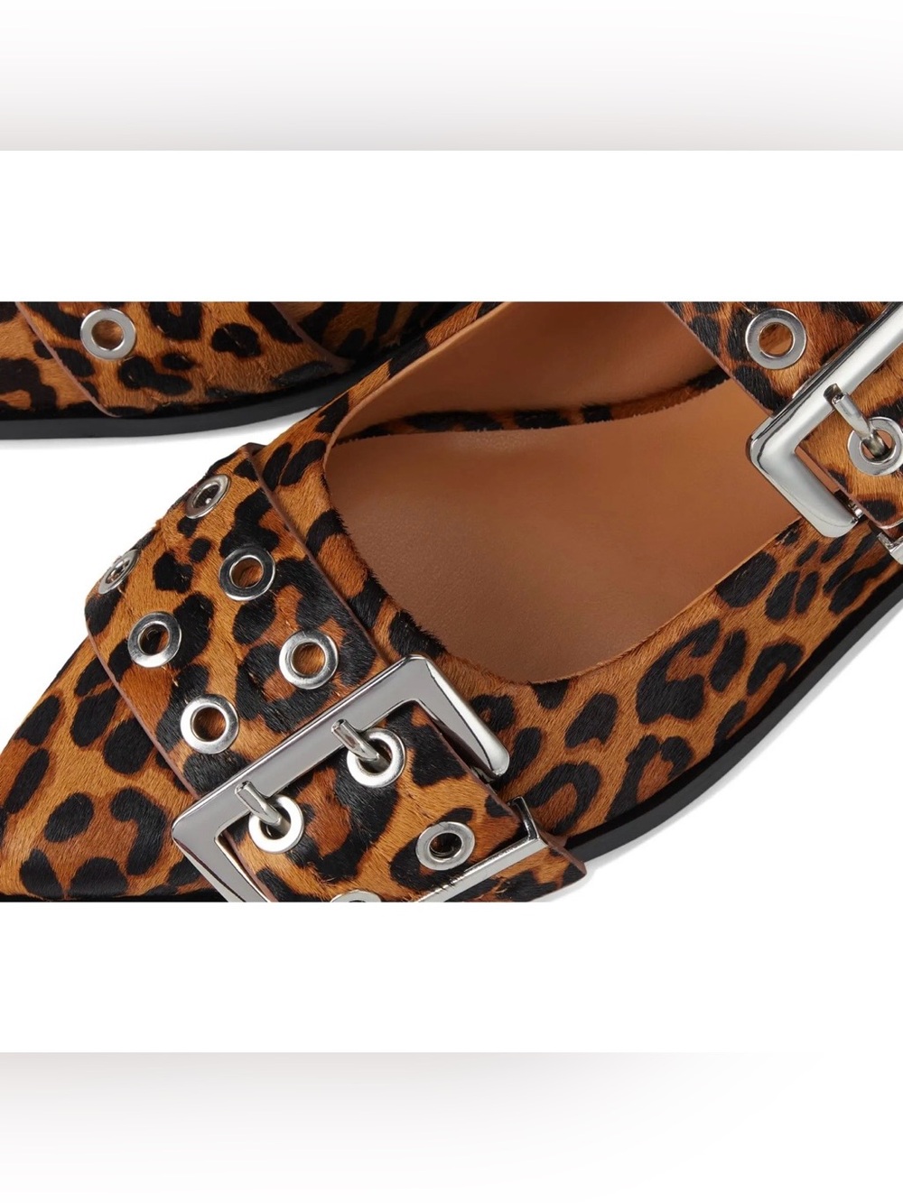 Steve Madden Graya Slingback Flats in Leopard | 9 | NIB - Picture 16 of 16
